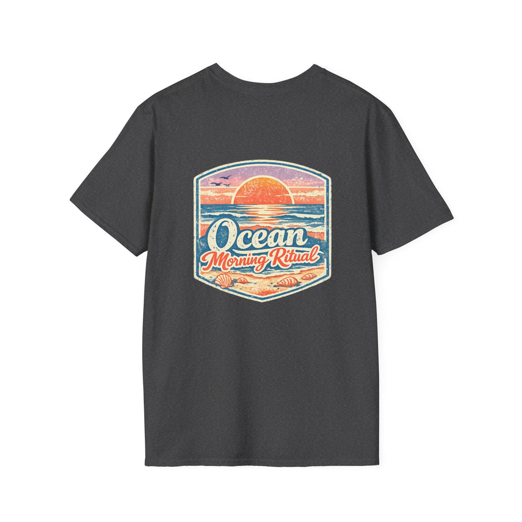 Ocean Morning Ritual T-Shirt | Sunrise Wave Graphic Tee