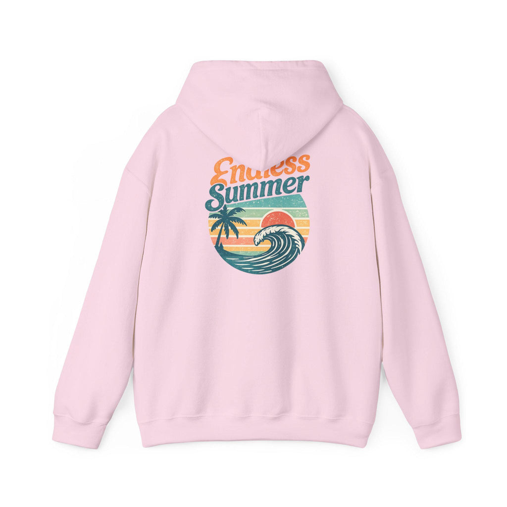 Endless Summer Hoodie | Retro Surf Palm Wave Sunset