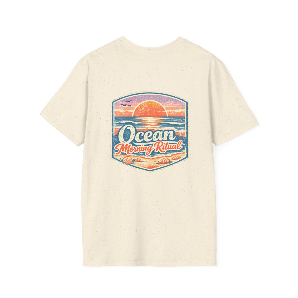 Ocean Morning Ritual T-Shirt | Sunrise Wave Graphic Tee