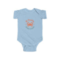 If Crabby Return To Beach Bodysuit | Baby Crab Beach Graphic