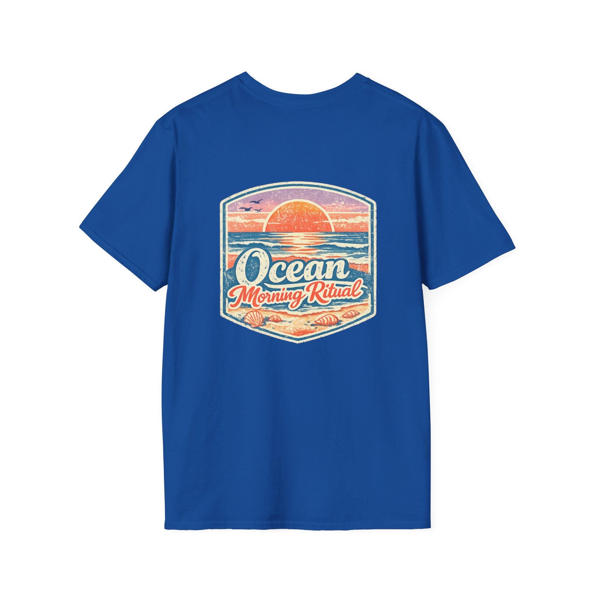 Ocean Morning Ritual T-Shirt | Sunrise Wave Graphic Tee
