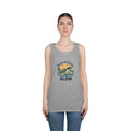 Born to Swim Slow Tank Top | Turtle Beach Retro Graphic